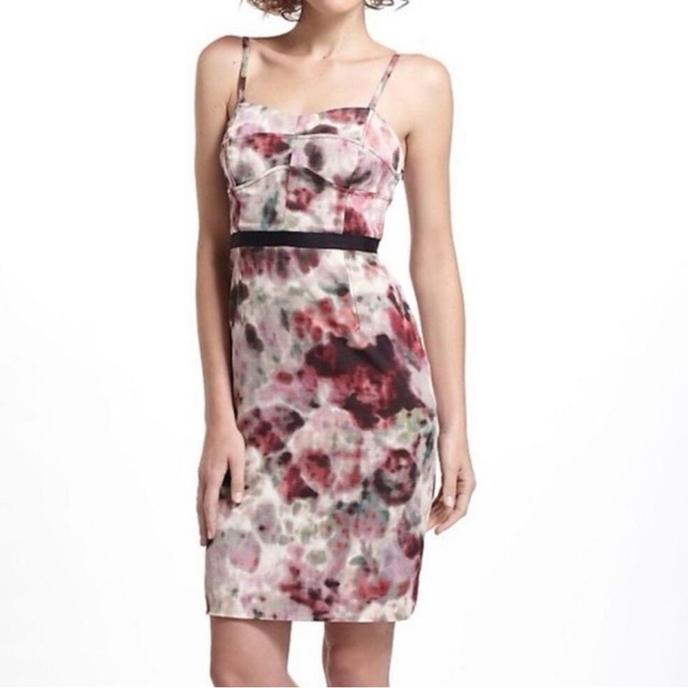 Anthropologie Floral Mini Dress